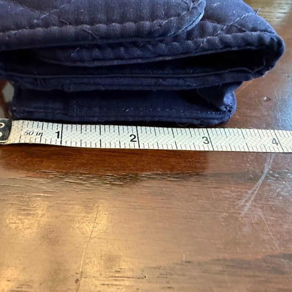 Vera Bradly Wallet with lanyard navy blue - Picture 14 of 14